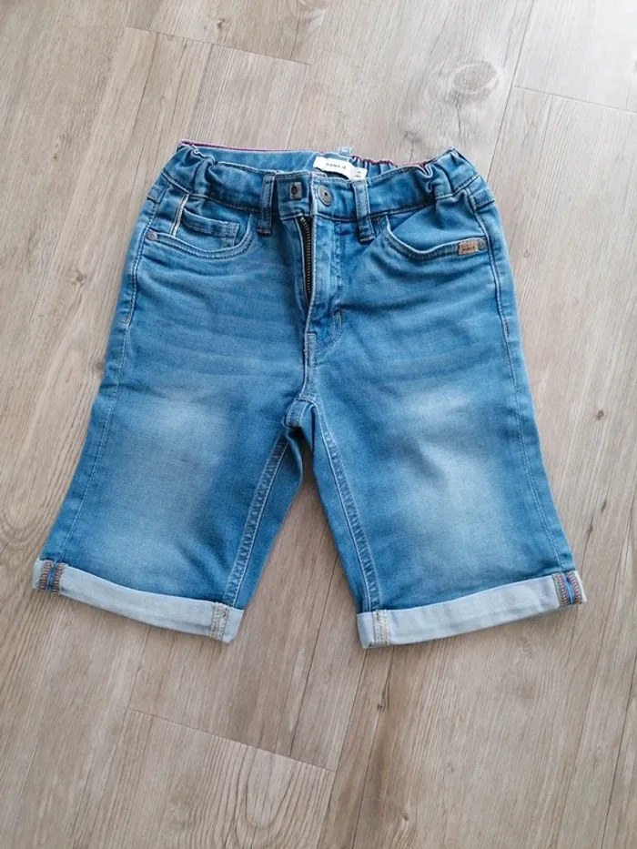 Short jean garçon
