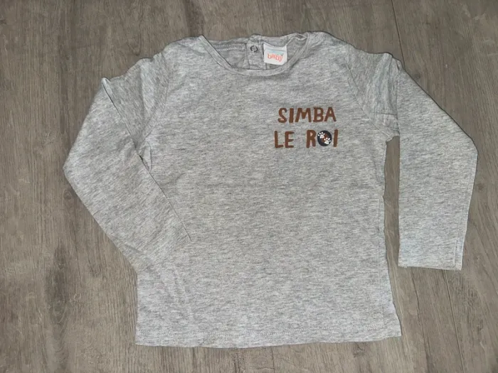 T-shirt manches longues simba