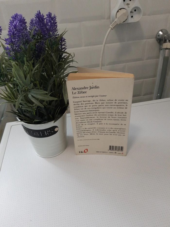 😺 livre le zèbre alexandre jardin 😺 - photo numéro 2