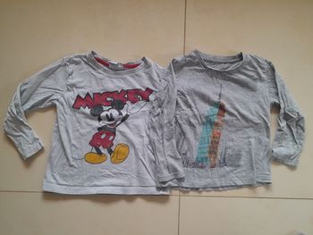 Lot de 2 tee-shirts manches longues