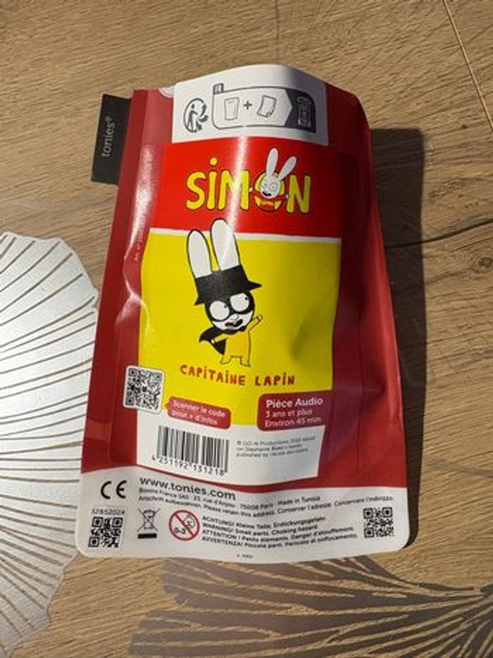 Figurine Tonies Simon Capitaine Lapin - photo numéro 4