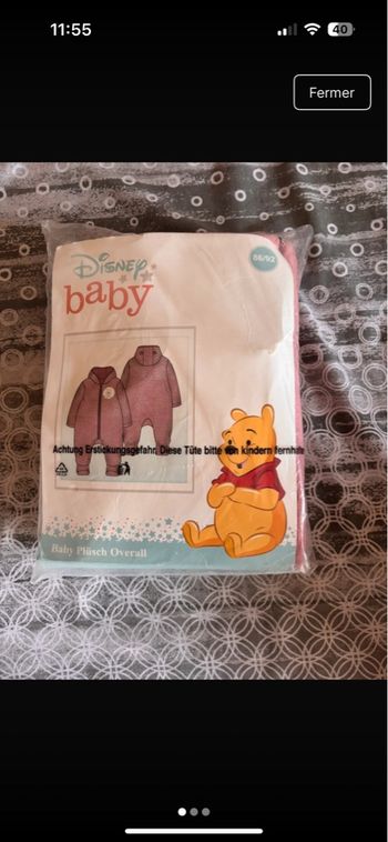 Pyjama Winnie 