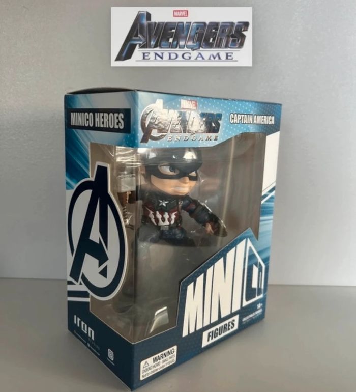 MiniCo Marvel Avengers Endgame Figurine: "Captain America" (Neuf sous Blister) - photo numéro 3