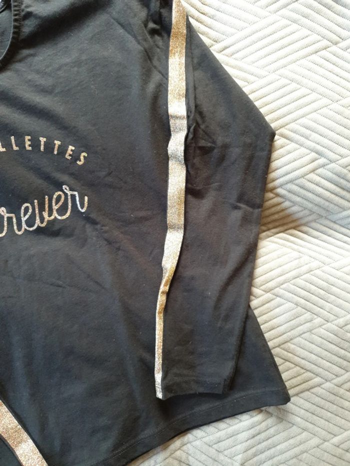 T-shirt manche longue 14 ans fille - photo numéro 5