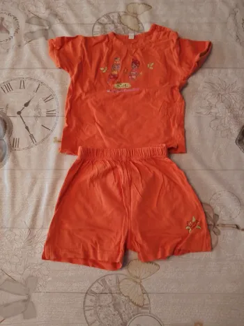 Ensemble tee shirt et short 12 mois