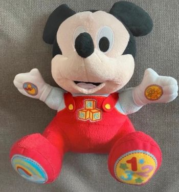 Peluche Mickey interactif