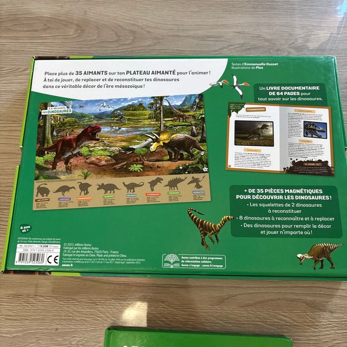 à la découverte des dinosaure + livre - photo numéro 4