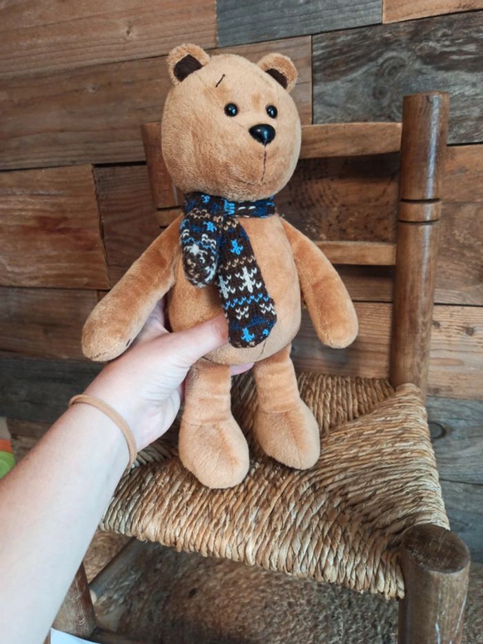 Peluche ours orange toys tbe - photo numéro 5