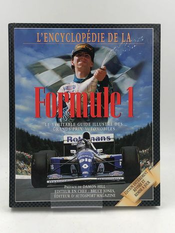 Livre l’encyclopédie de la formule 1