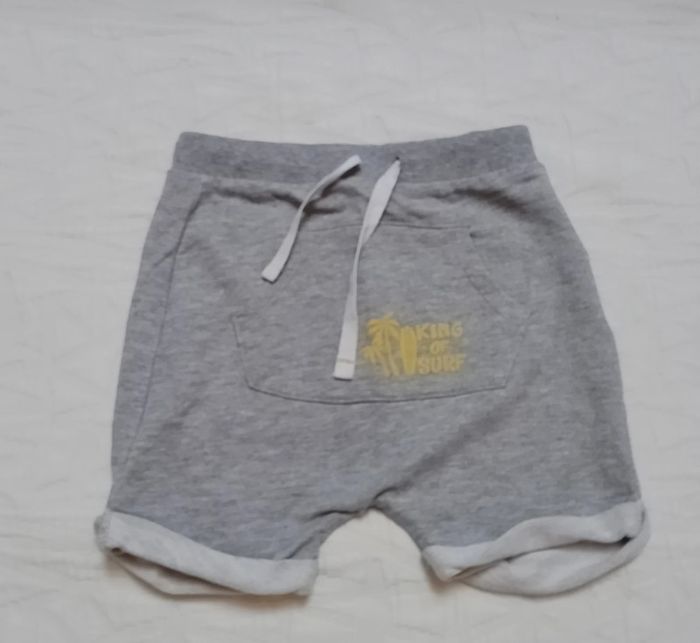 Kiabi short sarouel gris surf