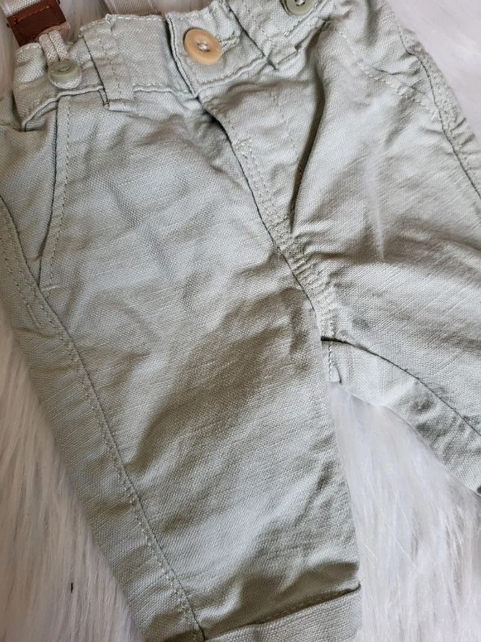 Pantalon chino avec bretelles 1mois kiabi - photo numéro 3