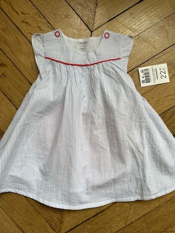 Robe obaibi neuve taille 1 mois