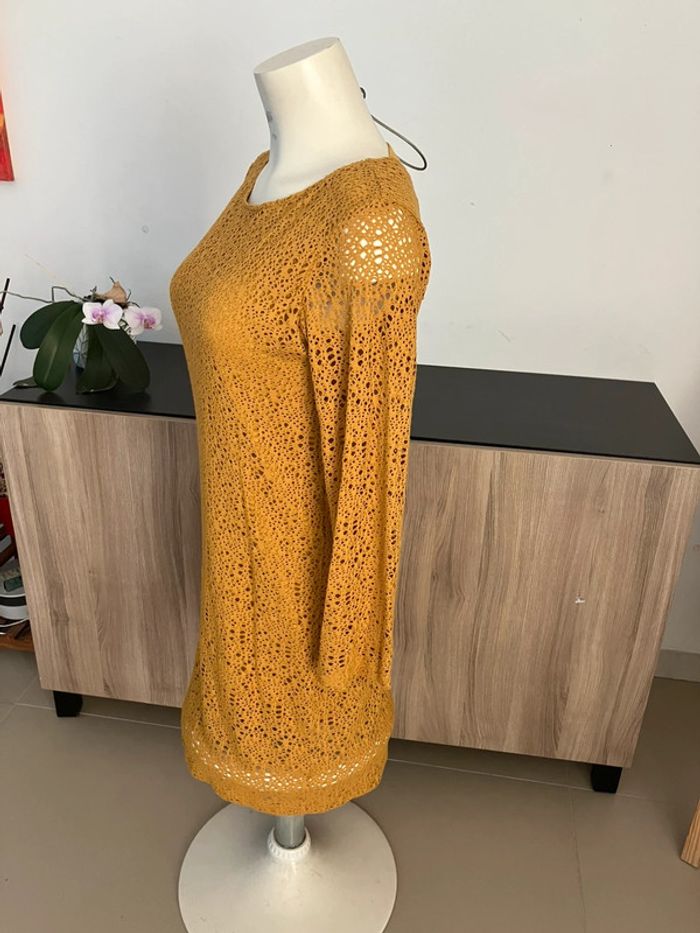 Robe moutarde taille 1 / S/ 36 - photo numéro 6