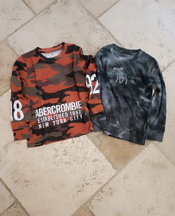 Lot Tee shirt garçon manches longues 