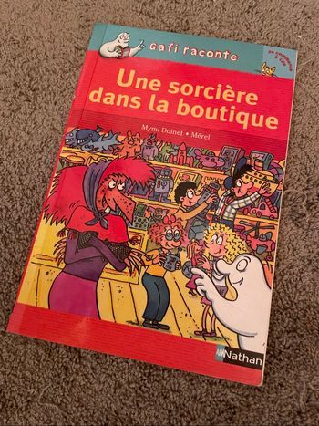 Livre - Une sorcière dans la boutique