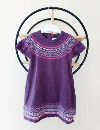 12-18 mois robe pull hivers h&m ( taille plutôt 18 mois)