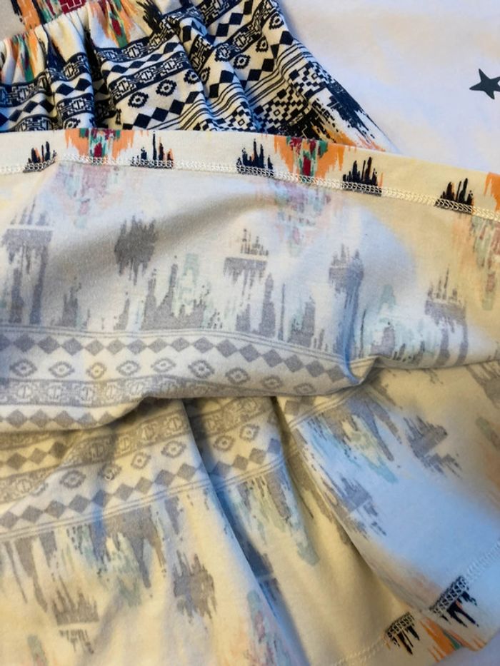 Magnifique jupe imprimé ethnique multicolore || taille XS - photo numéro 4