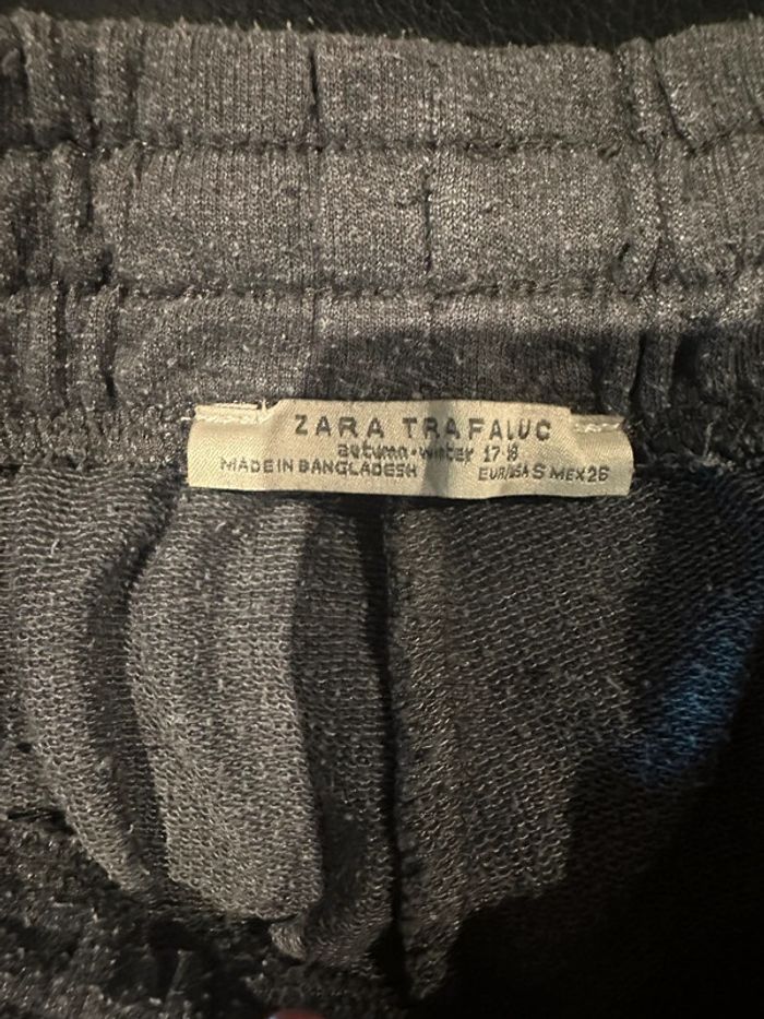 Bas de jogging gris Zara T36 - photo numéro 3