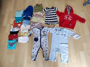 Lots vêtements garçon 6 mois