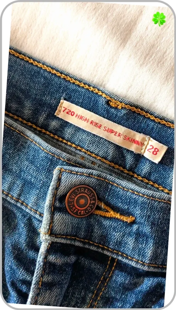 Jeans Levi's 720 femme 38 - photo numéro 7