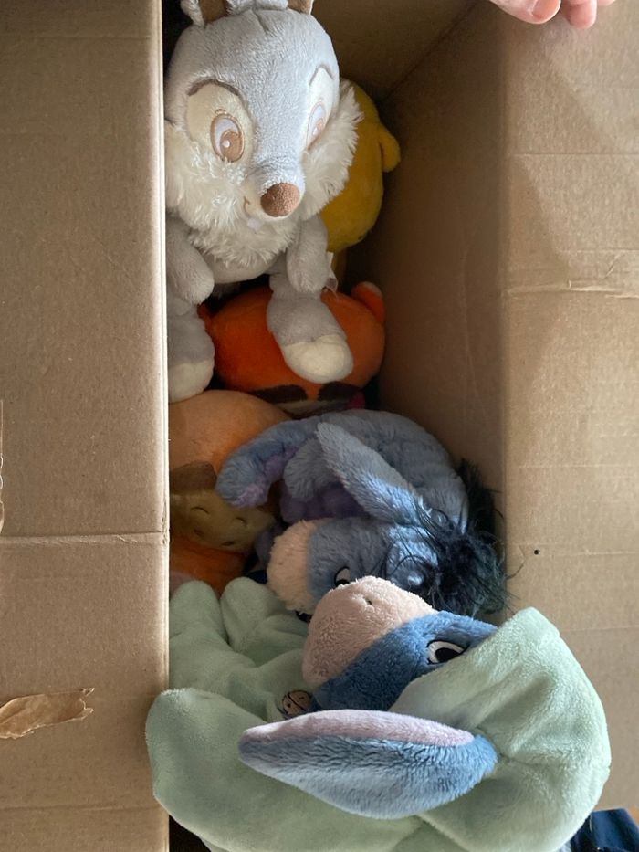 Lot peluche réservé