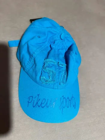 Casquette bleu pikeur neuve