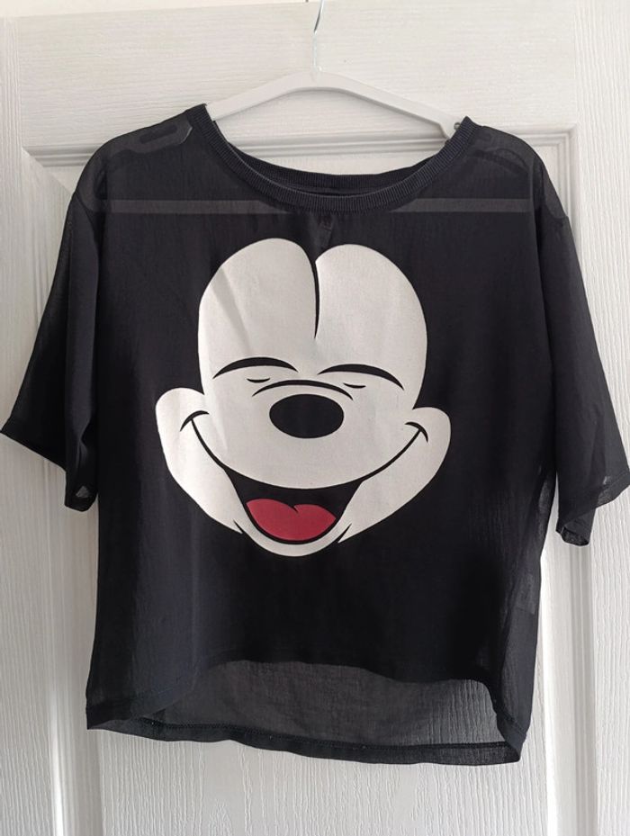 T-shirt Mickey Disney by Bershka Taille XS (14-16 ans)