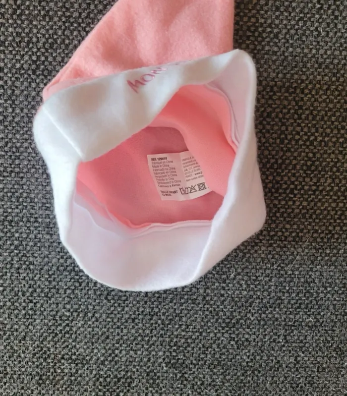 Bonnet de Noël fille 12 mois - photo numéro 2