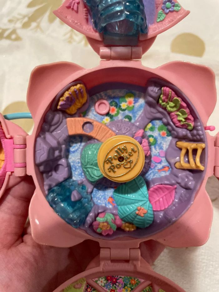 Polly Pocket vintage année 90 nénuphar rose - photo numéro 7