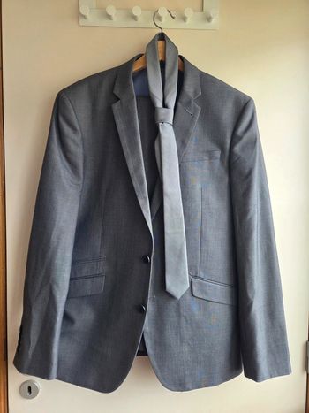 🌴 Ensemble costume gris 42R 46L 🌴