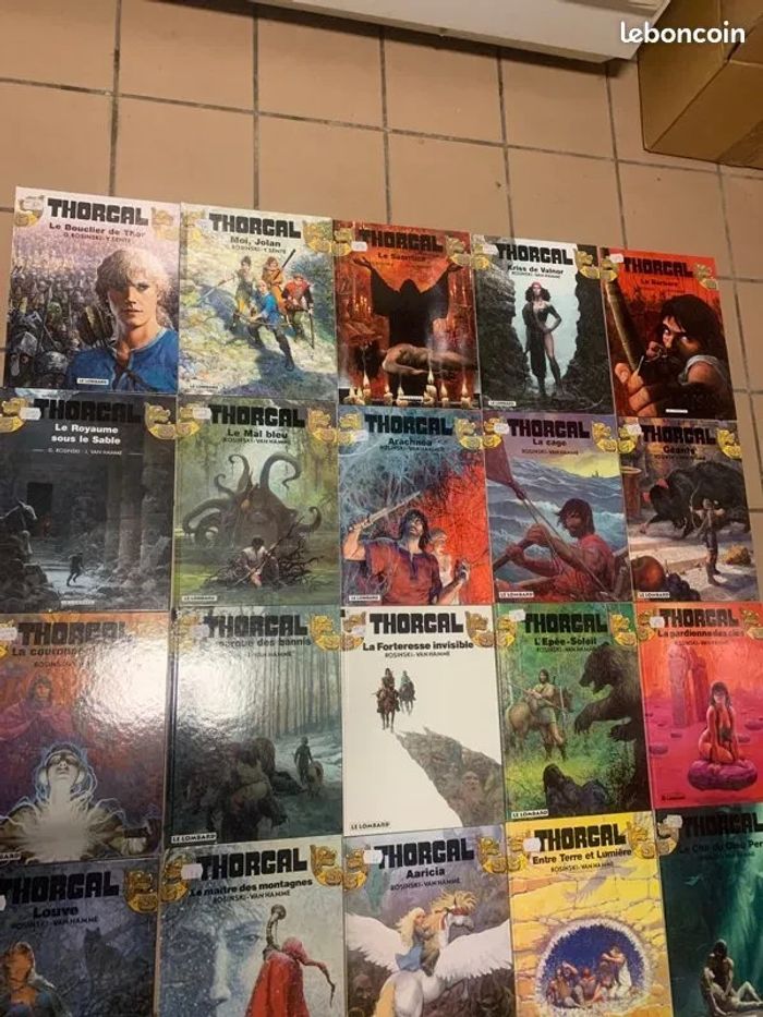 lot de 30 bd thorgal du tome 1 au tome 31 manque le tome 5 - photo numéro 2
