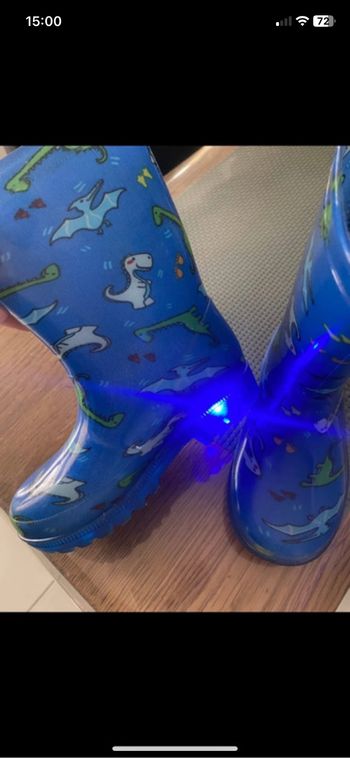 Bottes de pluie Lumineuses  24/25