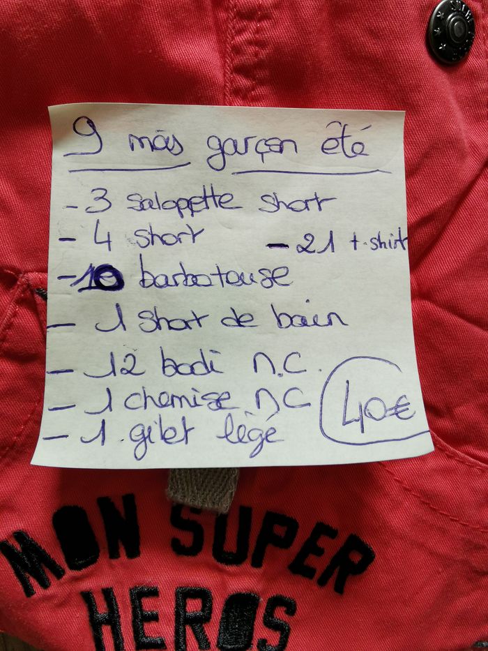 Lot vêtement 9 mois été garçon - photo numéro 2