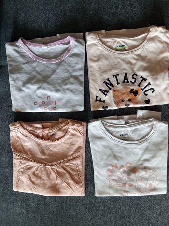 Lot de 4 t-shirts - Kiabi