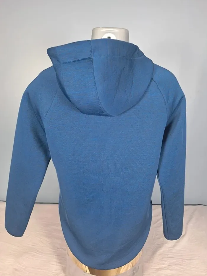 veste a capuche Hummel Leandro – bleu - taille M - brodé (595) - photo numéro 8