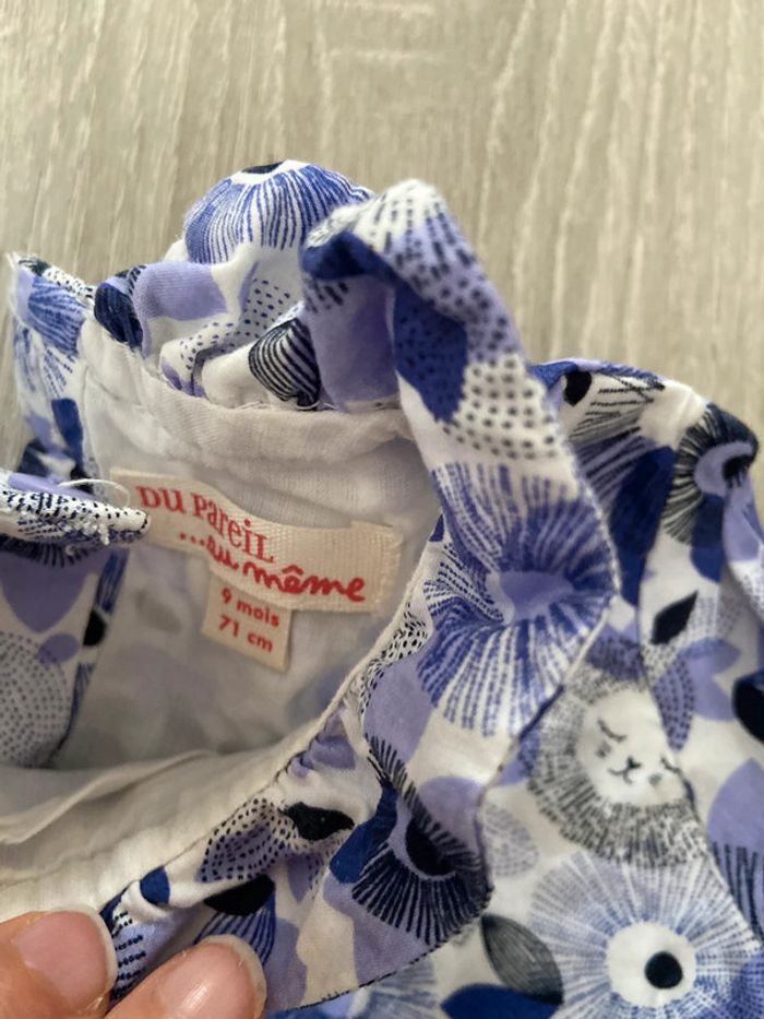 Ensemble dpam 9 mois 71 cm blouse et legging - photo numéro 3