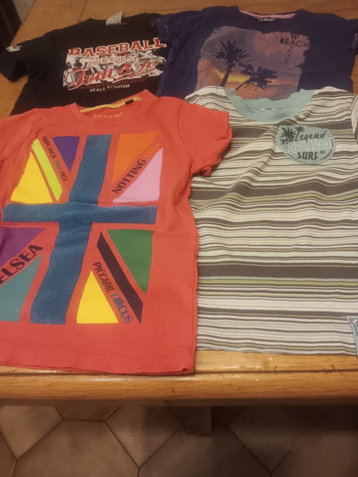 Tee shirts 3 ans manches courtes
