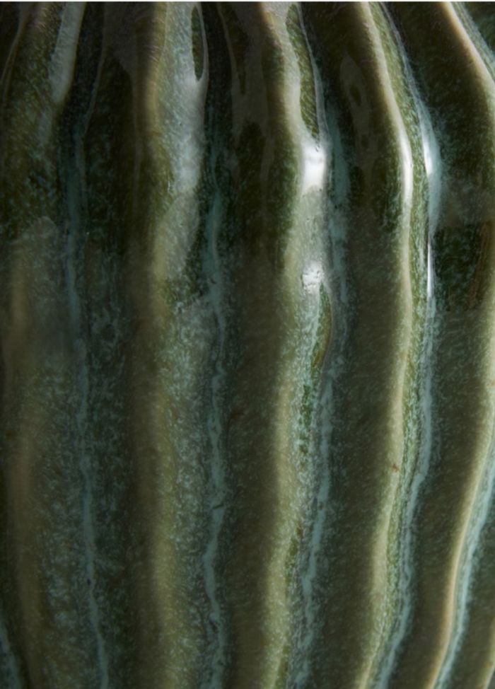 Cache pot tendance et moderne au motif vert irrégulier - photo numéro 2