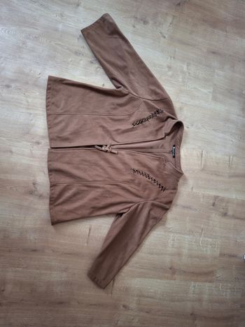 Veste suédine