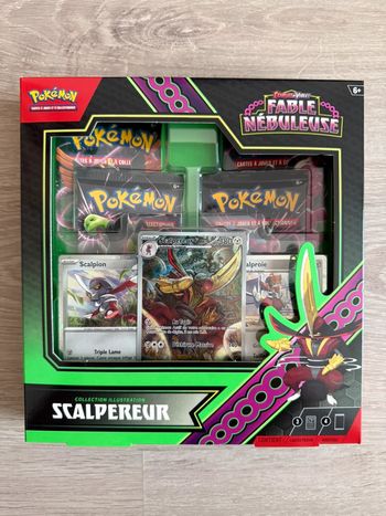 Coffret Pokémon Scalpereur Fable Nébuleuse EV6.5 FR