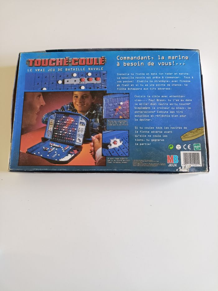 Touché coulé mb jeux complet - photo numéro 2