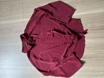 Chemise femme Bordeaux