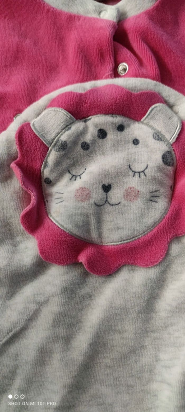 Pyjama rose et gris - photo numéro 2
