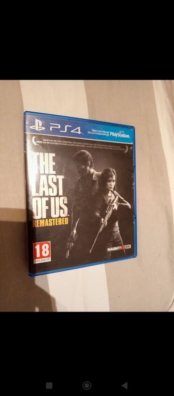 Jeu the last of us part 1 remastered PS4