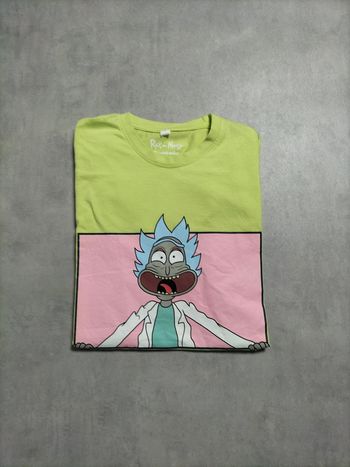 T-shirt Rick and Morty – Rick effrayé – Taille S