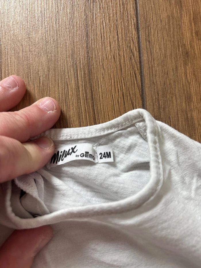 T-shirt gemo 24 mois - photo numéro 4