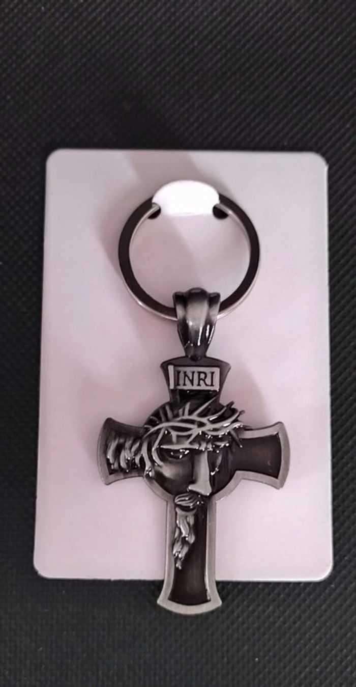 Porte clé croix