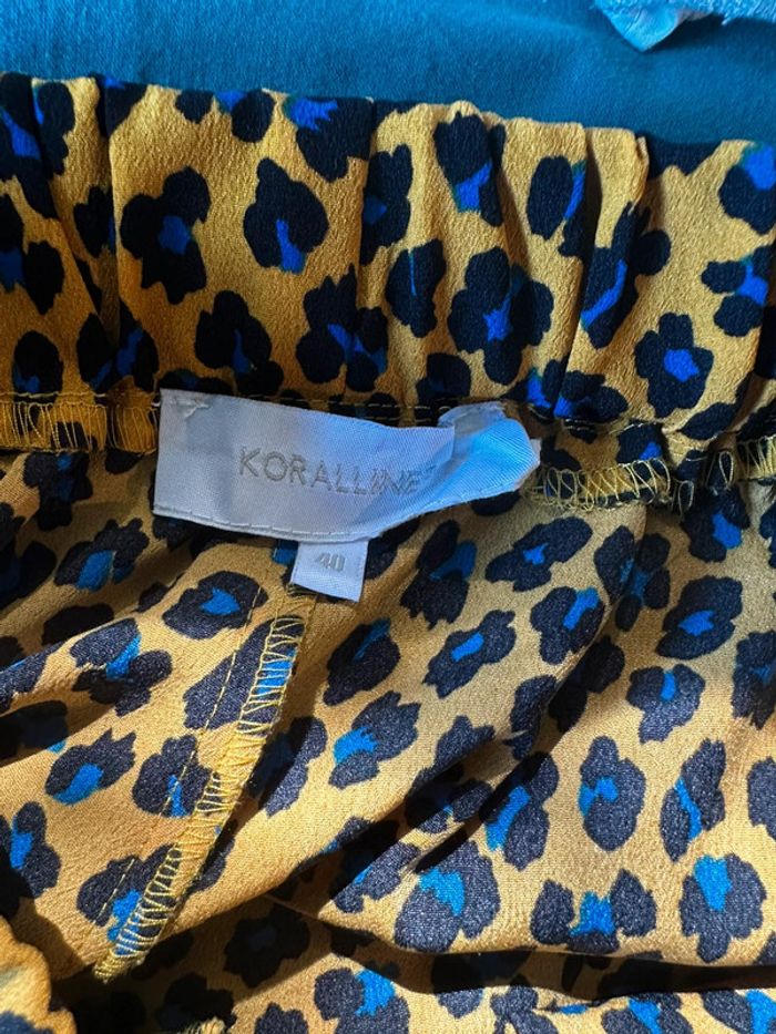 🐆 Pantalon fluide Koralline – Motif panthère chic (Neuf) - photo numéro 12