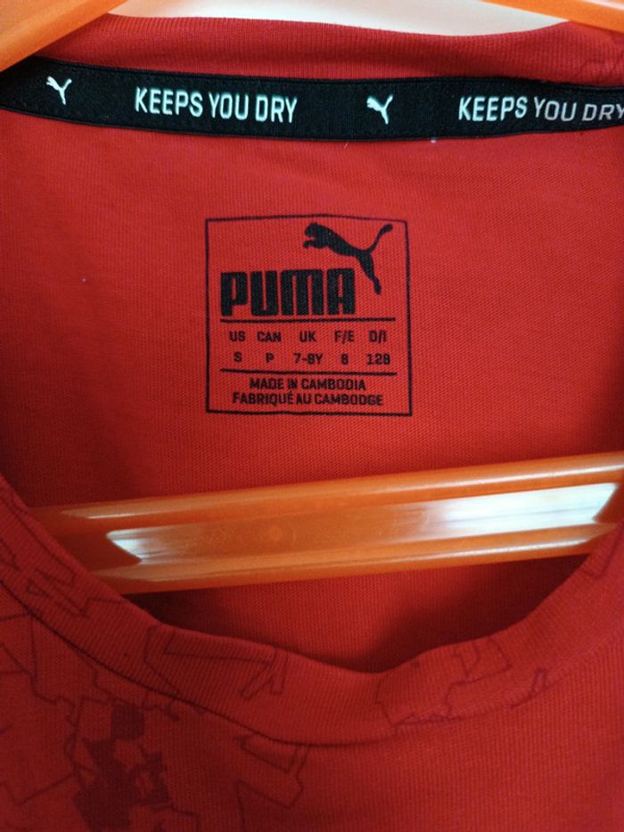 Tee-shirt Puma 8 ans - photo numéro 3