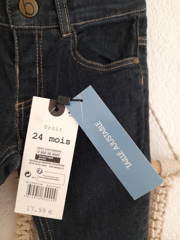 Joli jean Bout'chou 24 mois neuf avec étiquette 🏷 - photo numéro 3